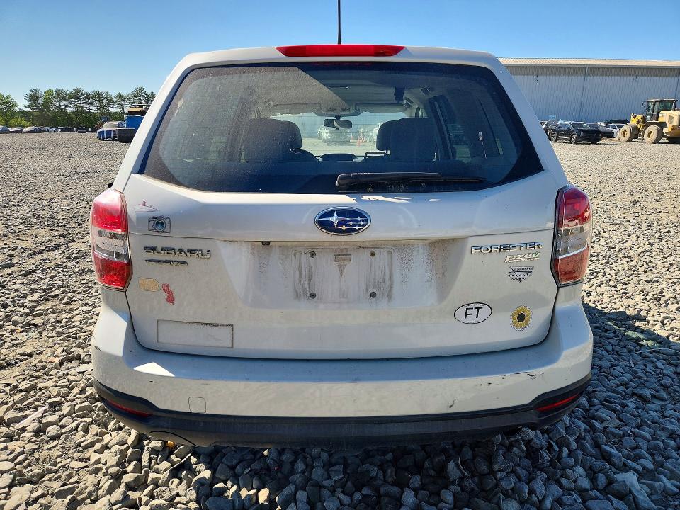 2015 Subaru Forester VIN JF2SJAAC1FG443604 COPART salvage auction — FRONT END, NJ - CERT OF TITLE-SALVAGE, sold $650 on 2026-07-20 (photo 6)