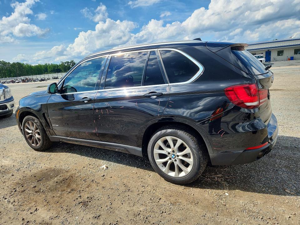 2015 BMW X5 VIN 5UXKR0C58F0P07909 COPART salvage auction — FRONT END, Nc - Salvage Certificate Of Title, sold $2,600 on 2026-07-27 (photo 2)