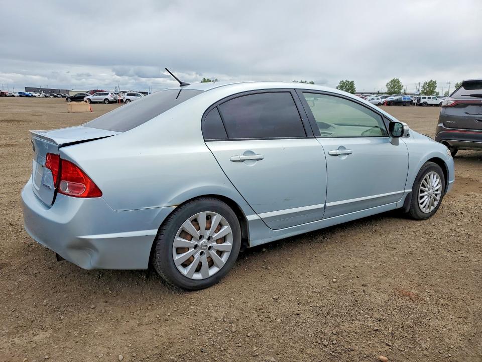 2006 Honda Civic VIN JHMFA36266S800377 COPART salvage auction — REAR END, Ab - Bos - Salvage, sold $200 on 2026-07-07 (photo 3)