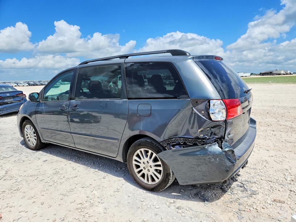 2010 Toyota Sienna VIN 5TDYK4CC5AS299994 COPART salvage auction — REAR END, Tx - Salvage Vehicle Title, sold $1,700 on 2026-07-09 (photo 2)