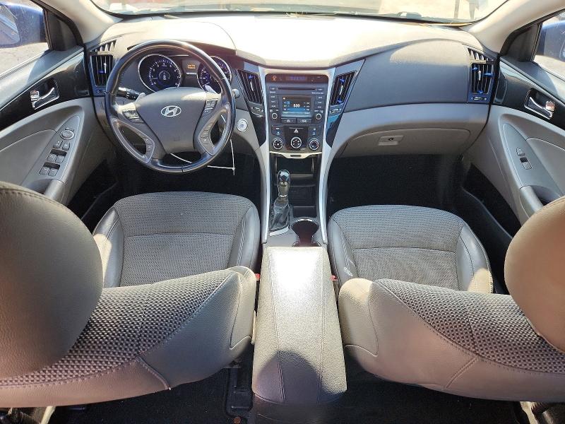 2014 Hyundai Sonata VIN 5NPEC4AC3EH825683 COPART salvage auction — REAR END, KS - CERT OF TITLE-SALVAGE, sold $800 on 2026-07-15 (photo 8)