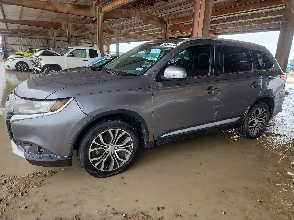 2017 Mitsubishi Outlander VIN JA4AD3A38HZ035549 COPART salvage auction — HAIL, Tx - Certificate Of Title, sold $1,050 on 2026-07-17 (photo 1)