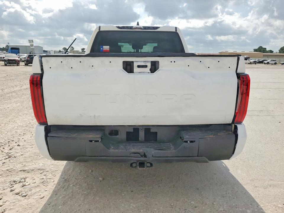 2022 Toyota Tundra VIN 5TFLA5AB1NX001793 COPART salvage auction — REAR END, Tx - Certificate Of Title, sold $13,300 on 2026-07-02 (photo 6)