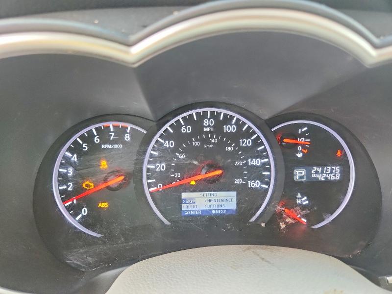 2014 Nissan Quest VIN JN8AE2KPXC9046080 COPART salvage auction — SIDE, Ny - Certificate Of Title, sold $80 on 2026-07-29 (photo 9)