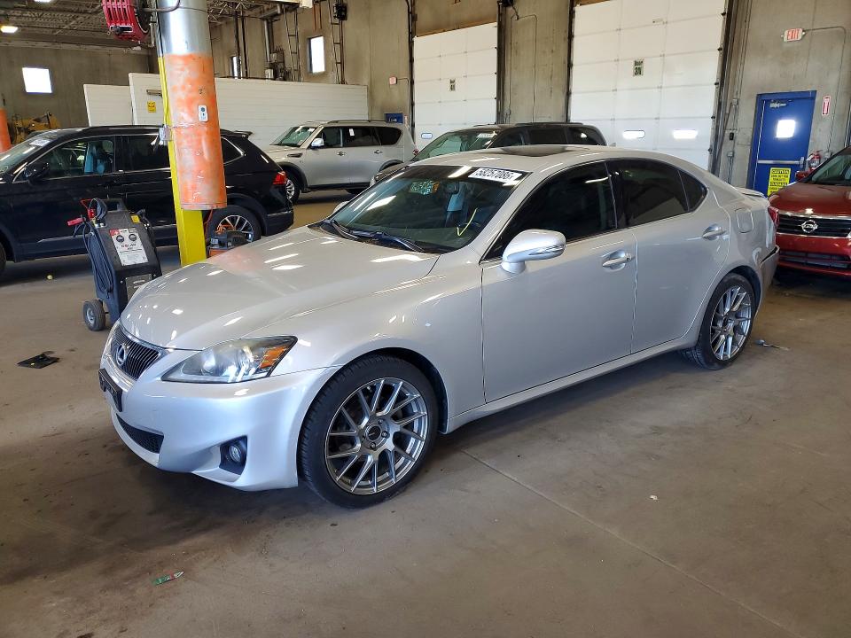 2012 Lexus Is 250 VIN JTHCF5C22C5056100 COPART salvage auction — REAR END, Mn - Cert Of Title-Salvage, sold $1,400 on 2026-07-21 (photo 1)