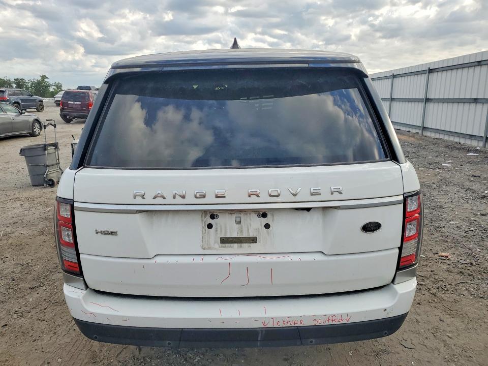 2017 Land rover VIN SALGS2FV5HA370110 COPART salvage auction — FRONT END, Va - Cert Of Title - Salvage, sold $9,700 on 2026-07-08 (photo 6)