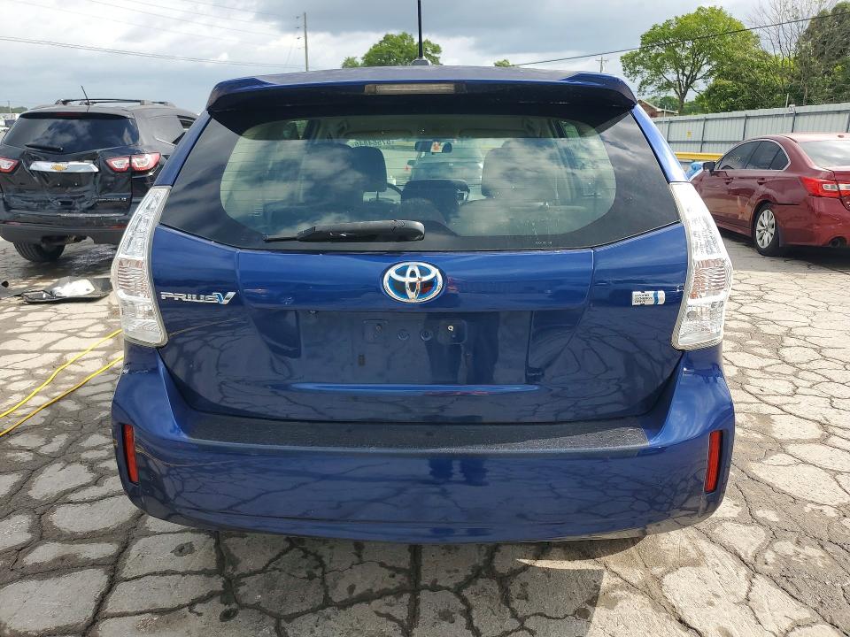 2013 Toyota Prius VIN JTDZN3EU7D3224456 COPART salvage auction — SIDE, Tn - Salvage Certificate, sold $2,500 on 2026-07-20 (photo 6)