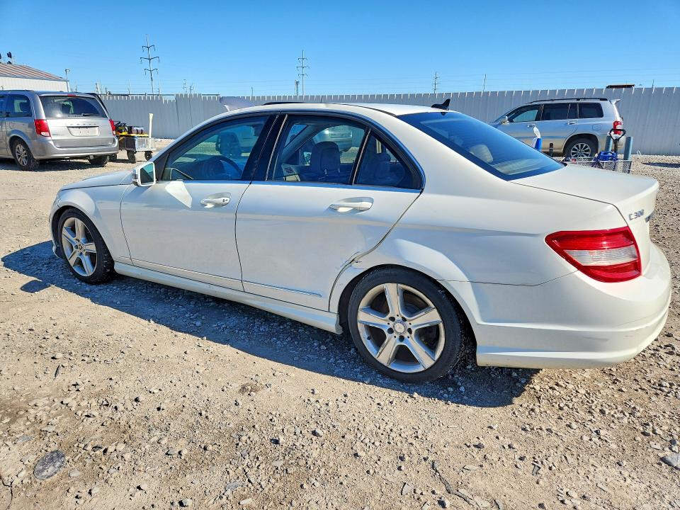 2010 Mercedes-benz C class VIN WDDGF8BB1AR106566 COPART salvage auction — WATER/FLOOD, Oh - Cert Of Title-Flood History, sold $425 on 2026-07-10 (photo 2)