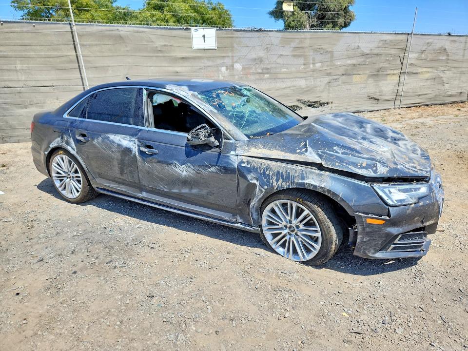 2018 Audi VIN WAUENAF43JA139927 COPART salvage auction — ROLLOVER, Ca - Salvage Certificate, sold $1,600 on 2026-07-24 (photo 4)
