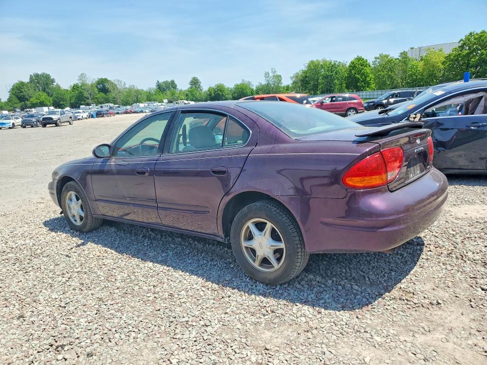 1999 Oldsmobile Alero VIN 1G3NL52E9XC392147 COPART salvage auction — MECHANICAL, NY - MV-907A SALVAGE CERTIFICATE, sold $250 on 2026-07-06 (photo 2)
