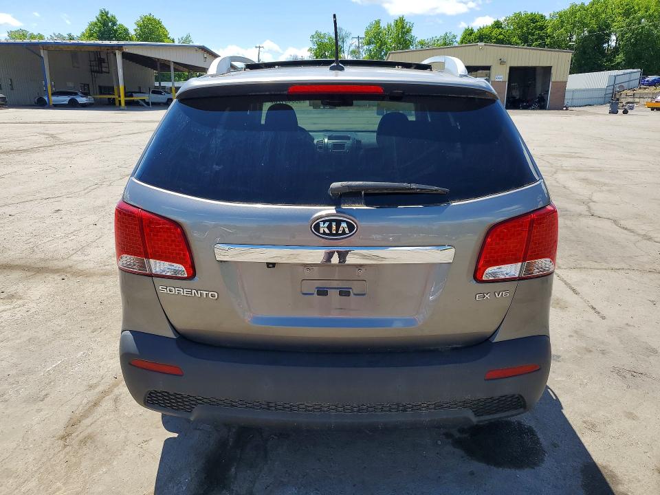 2013 Kia VIN 5XYKUDA28DG320218 COPART salvage auction — NORMAL WEAR, Nj - Certificate Of Title, sold $1,250 on 2026-07-07 (photo 6)