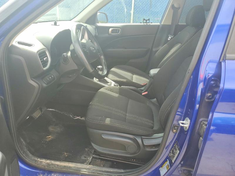 2020 Hyundai Venue VIN KMHRC8A34LU027619 COPART salvage auction — FRONT END, NS - SALVAGE TITLE, sold $1,950 on 2026-07-09 (photo 7)