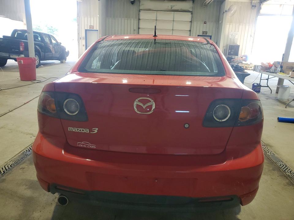2005 Mazda 3 VIN JM1BK323651259539 COPART salvage auction — FRONT END, PA - CERTIFICATE OF SALVAGE, sold $375 on 2026-07-13 (photo 6)