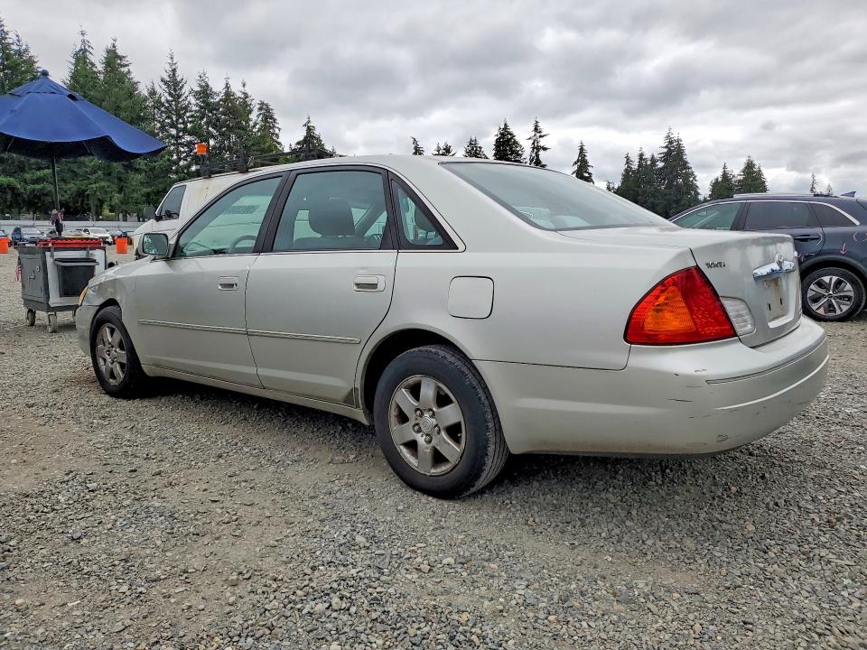 2000 Toyota Avalon VIN 4T1BF28B3YU009610 COPART salvage auction — FRONT END, Wa - Bill Of Sale, sold $425 on 2026-07-02 (photo 2)