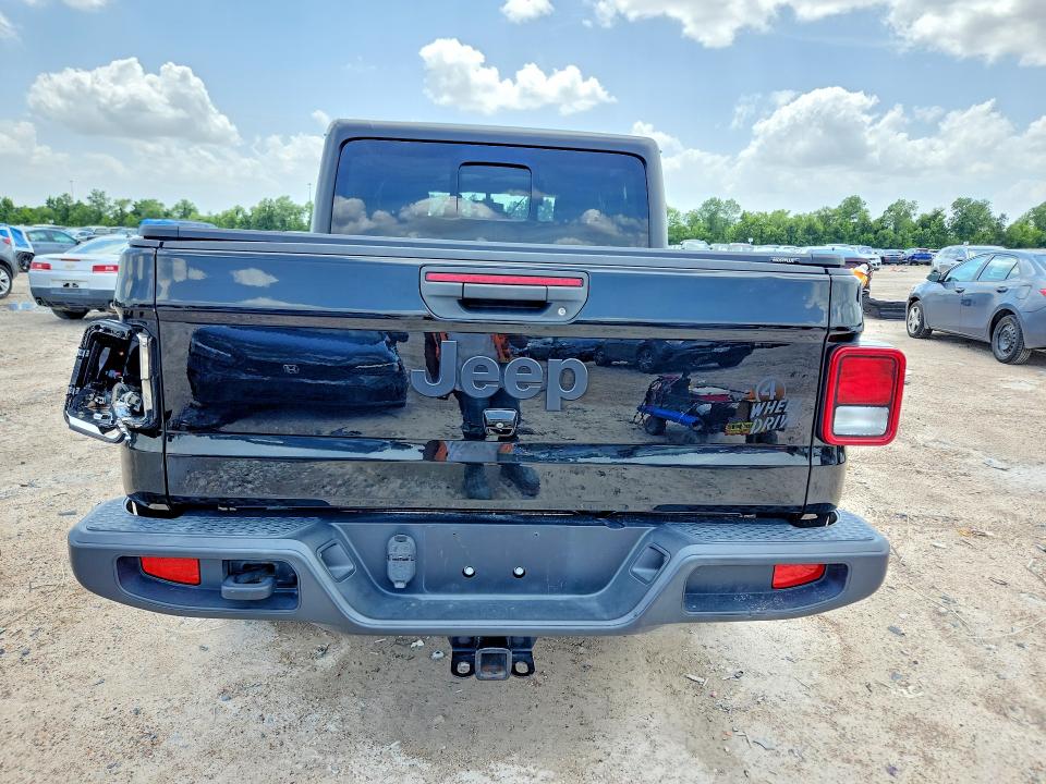 2023 Jeep Gladiator VIN 1C6HJTAG8PL506401 COPART salvage auction — ROLLOVER, La - Cert Of Title-Salvage, sold $17,700 on 2026-07-02 (photo 6)