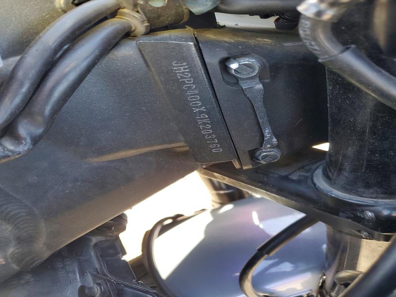 2009 Honda Cbr600 VIN JH2PC400X9K203760 COPART salvage auction — ALL OVER, Co - Public - Salvage Title, sold $550 on 2026-07-23 (photo 9)