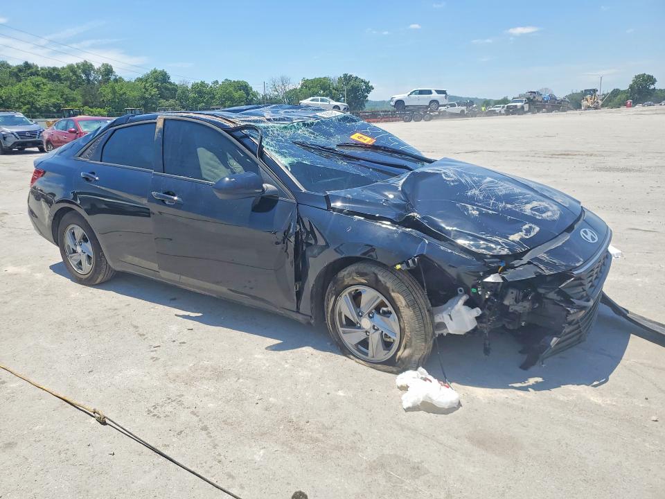 2026 Hyundai Elantra VIN KMHLL4DGXTU114518 COPART salvage auction — ROLLOVER, Tn - Salvage Certificate, sold $150 on 2026-07-13 (photo 4)