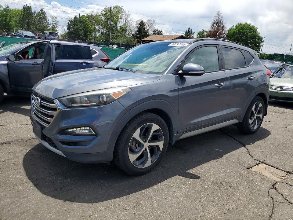 2017 Hyundai VIN KM8J3CA20HU294058 COPART salvage auction — REAR END, Co - Public - Salvage Title, sold $4,550 on 2026-07-16 (photo 1)