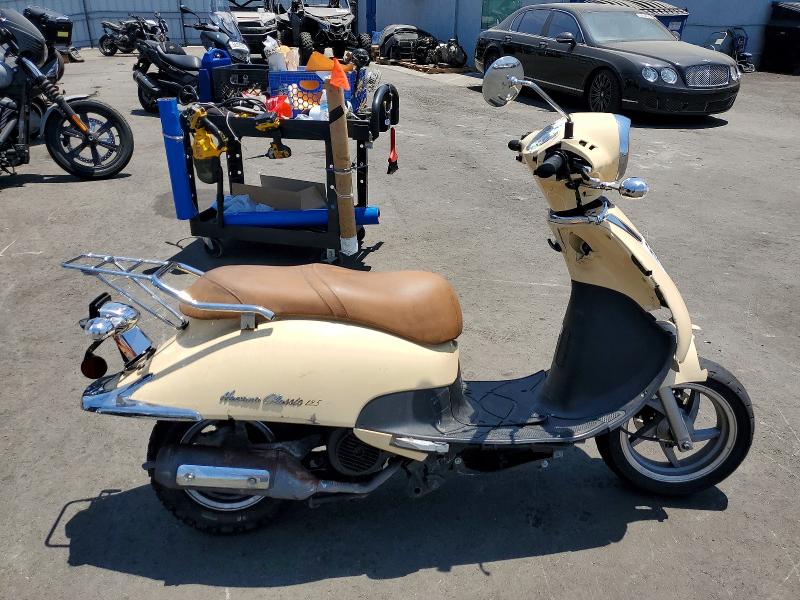 2014 Sym Fiddle ii VIN RFGBS1HE3EXAW1415 COPART salvage auction — FRONT END, Ca - Salvage Certificate, sold $225 on 2026-07-02 (photo 1)