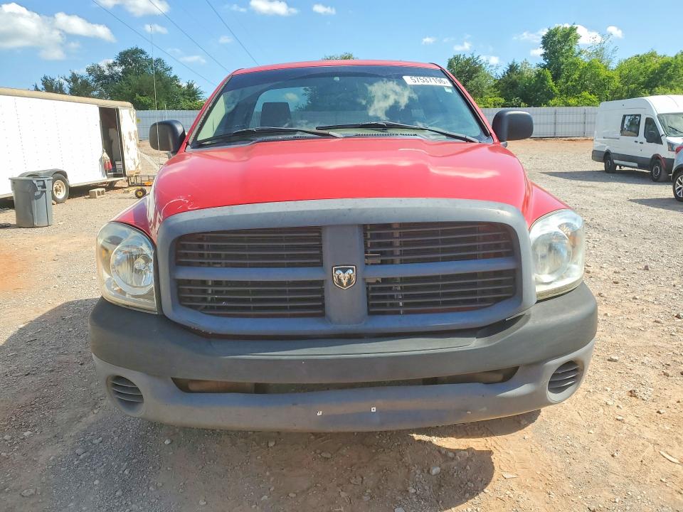 2008 Dodge Ram VIN 1D7HA16K18J108931 COPART salvage auction — REAR END, OK - CERT OF TITLE-SALVAGE, sold $1,450 on 2026-07-09 (photo 5)