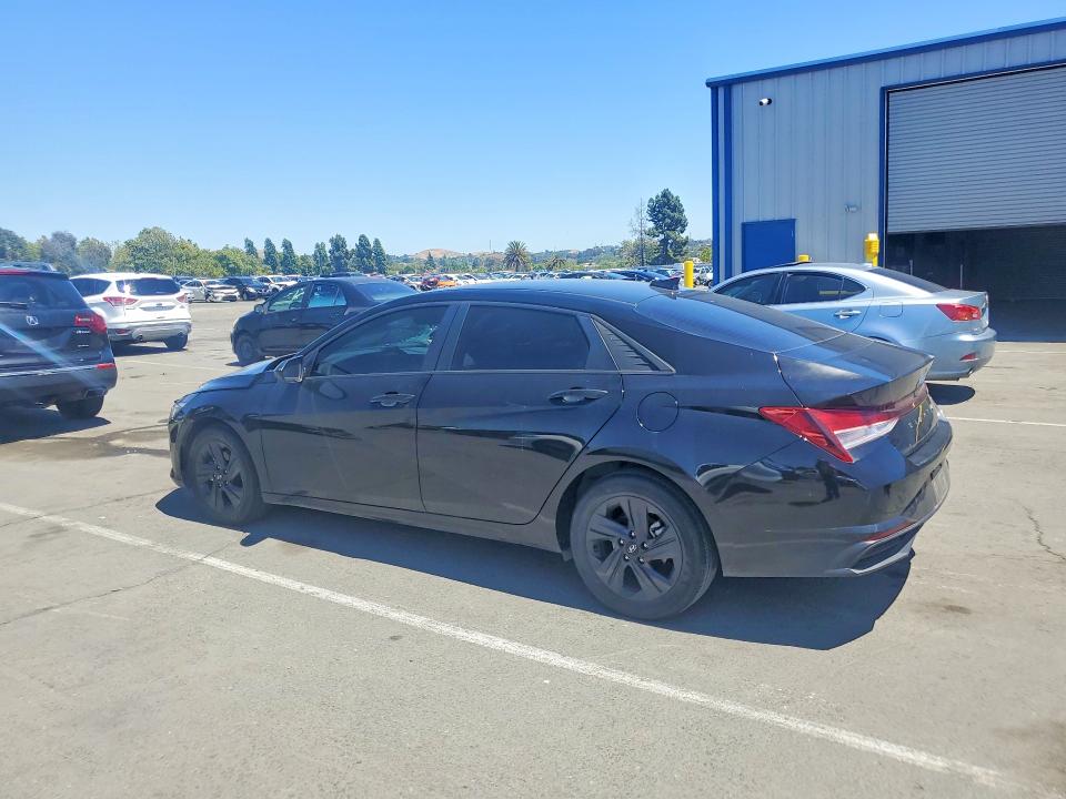 2021 Hyundai Elantra VIN KMHLM4AG6MU141492 COPART salvage auction — FRONT END, CA - SALVAGE CERTIFICATE, sold $3,150 on 2026-07-02 (photo 2)