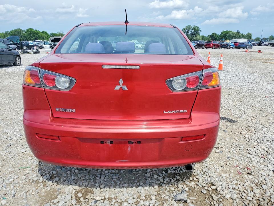 2016 Mitsubishi Lancer VIN JA32U2FU6GU007104 COPART salvage auction — FRONT END, OH - CERT OF TITLE-SALVAGE, sold $625 on 2026-07-02 (photo 6)
