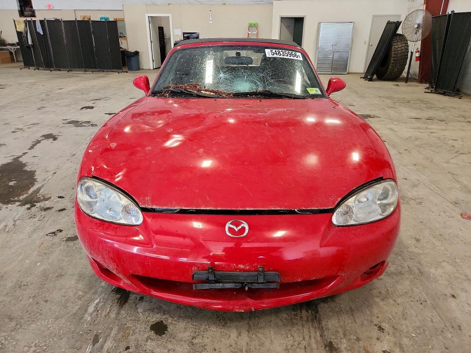 2004 Mazda Mx-5 miata VIN JM1NB353X40407513 COPART salvage auction — FRONT END, Vt - Cert Of Title-Salvage Vehicle, sold $1,800 on 2026-07-13 (photo 5)