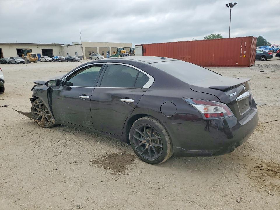 2014 Nissan Maxima VIN 1N4AA5AP9EC913121 COPART salvage auction — FRONT END, In - Cert Of Title-Salvage Title, sold $475 on 2026-07-10 (photo 2)