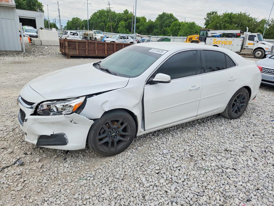 2015 Chevrolet Malibu VIN 1G11C5SL1FU153089 COPART salvage auction — FRONT END, Oh - Cert Of Title-Salvage, sold $750 on 2026-07-02 (photo 1)