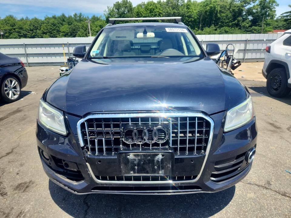 2016 Audi Q5 VIN WA1L2AFP5GA104421 COPART salvage auction — FRONT END, Ri - Salvage Certificate Of Title, sold $2,350 on 2026-07-28 (photo 5)