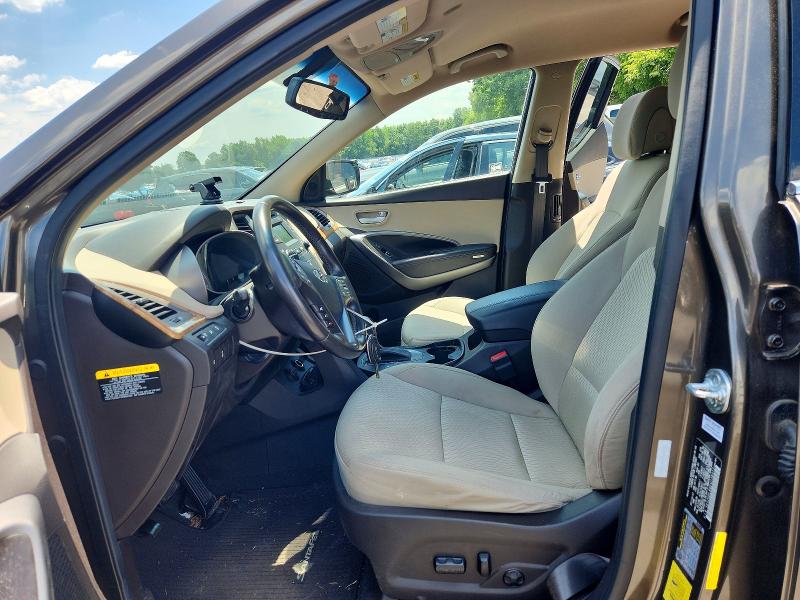 2014 Hyundai Santa fe VIN 5XYZUDLB6EG156013 COPART salvage auction — MECHANICAL, Nj - Certificate Of Title, sold $1,650 on 2026-07-03 (photo 7)