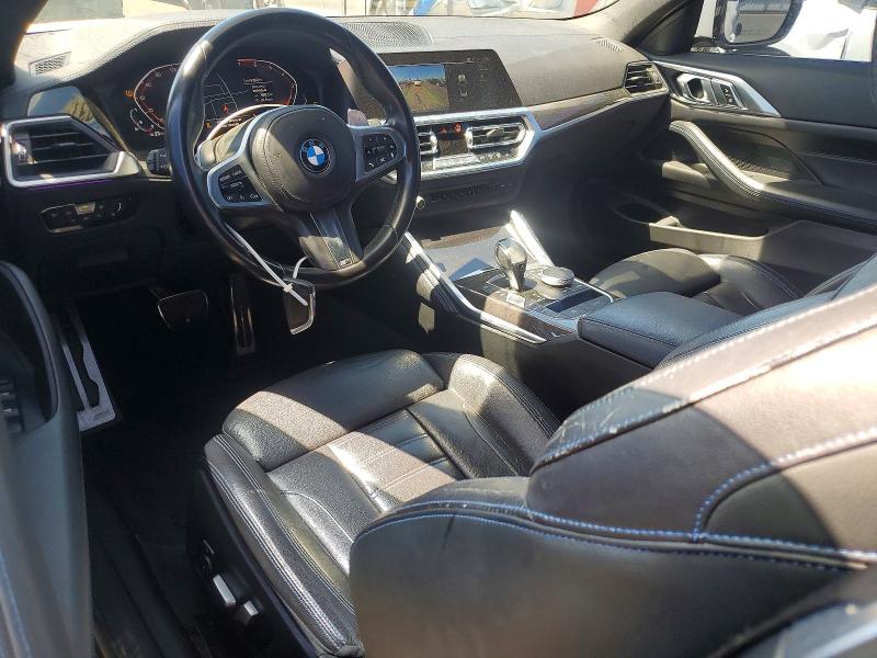 2021 BMW VIN WBA23AT08MCG80333 COPART salvage auction — SIDE, CA - SALVAGE CERTIFICATE, sold $15,000 on 2026-08-10 (photo 8)