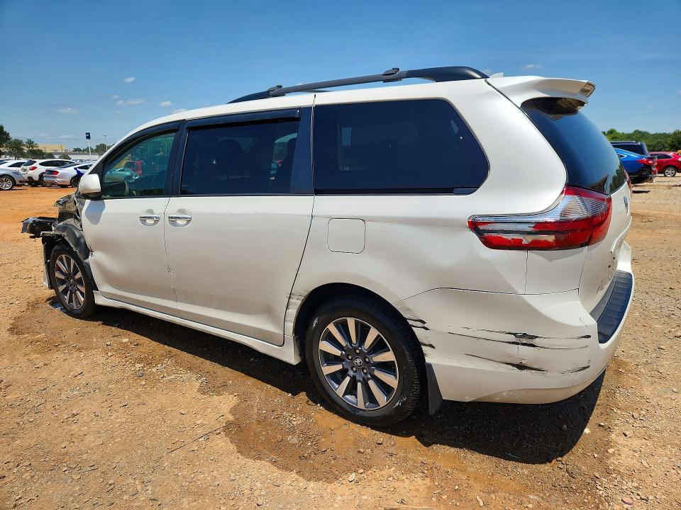 2020 Toyota Sienna VIN 5TDDZ3DC3LS238360 COPART salvage auction — FRONT END, Tn - Salvage Certificate, sold $1,900 on 2026-07-22 (photo 2)