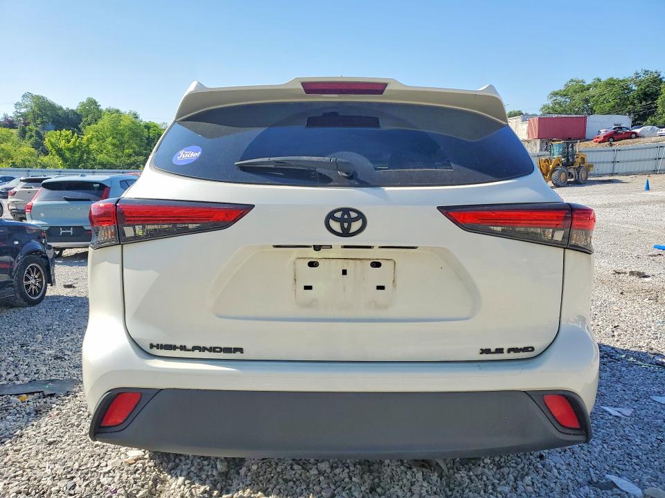 2021 Toyota VIN 5TDHZRBH0MS552567 COPART salvage auction — FRONT END, Ky - Cert Of Title-Salvage, sold $8,700 on 2026-07-24 (photo 6)