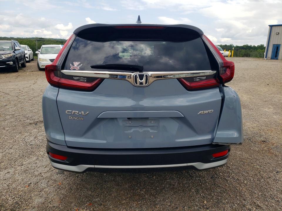 2020 Honda Cr-v VIN 5J6RW2H5XLL009819 COPART salvage auction — SIDE, St - Salvage Title, sold $3,100 on 2026-07-24 (photo 6)