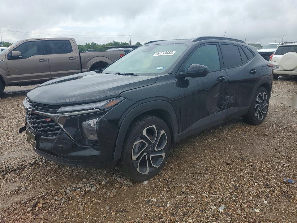 2025 Chevrolet Trax VIN KL77LJEP2SC322543 COPART salvage auction — FRONT END, TX - SALVAGE VEHICLE TITLE (P), sold $8,700 on 2026-07-16 (photo 1)