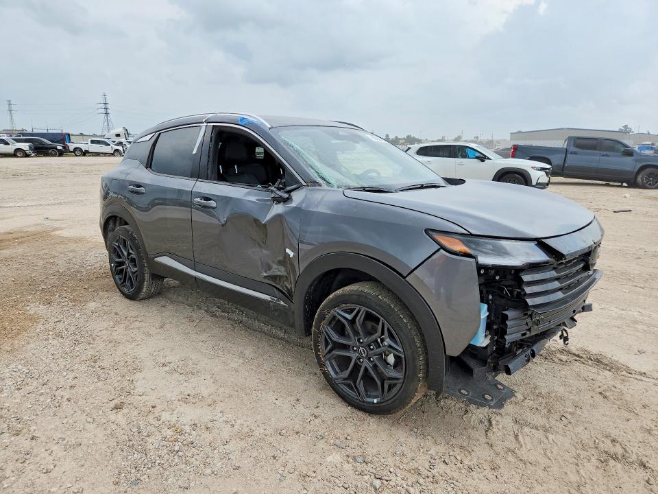 2026 Nissan Kicks VIN 3N8AP6DA6TL379037 COPART salvage auction — FRONT END, Va - Cert Of Title - Salvage, sold $8,500 on 2026-07-28 (photo 4)