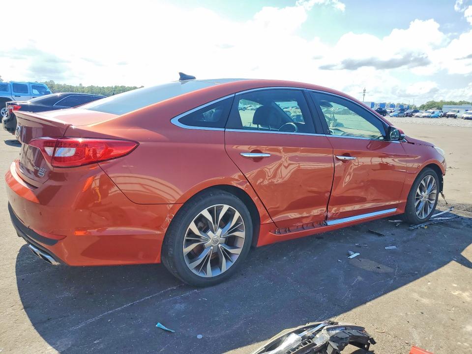 2015 Hyundai Sonata VIN 5NPE34ABXFH181687 COPART salvage auction — FRONT END, Fl - Cert Of Title Slvg Rebuildable, sold $3,000 on 2026-07-27 (photo 3)