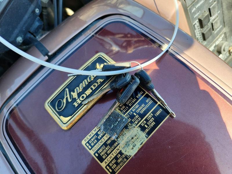 1986 Honda Gl1200 VIN 1HFSC1452GA212341 COPART salvage auction — MECHANICAL, CA - DIS/DLR/EXP APP FOR DUP CLEAN, sold $60 on 2026-07-09 (photo 8)