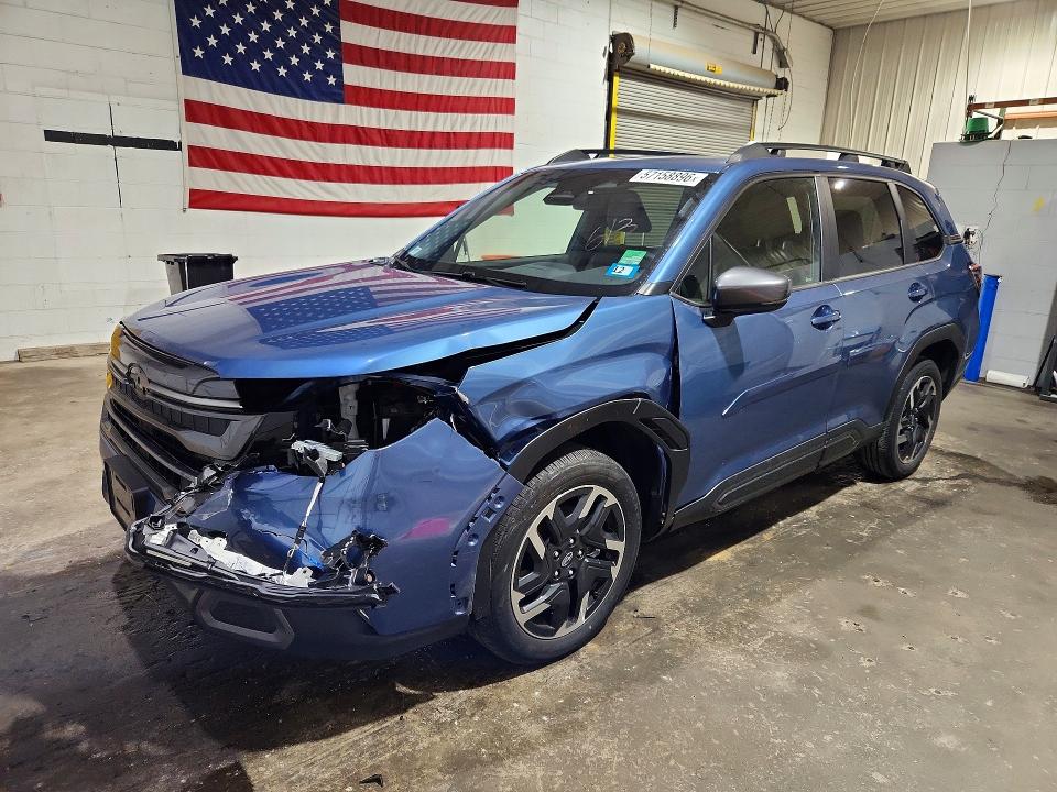 2025 Subaru Forester VIN JF2SLDRC9SH495471 COPART salvage auction — FRONT END, Nh - Cert Of Title-Salvage, sold $7,000 on 2026-07-30 (photo 1)