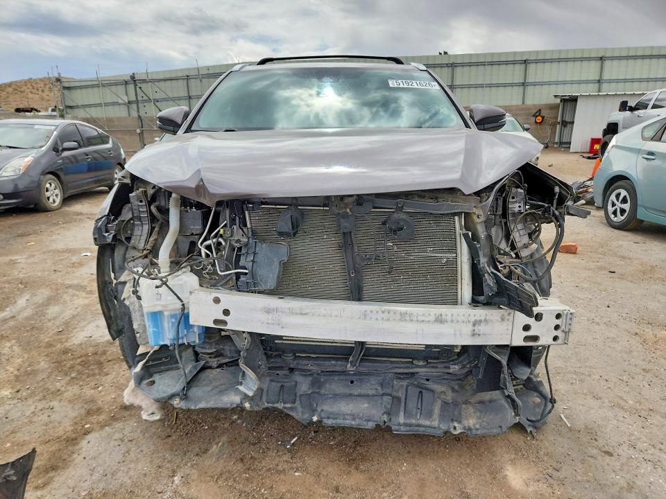 2019 Toyota Highlander VIN 5TDDZRFH9KS711091 COPART salvage auction — FRONT END, Nm - Cert Of Title-Salvage, sold $6,700 on 2026-07-09 (photo 5)