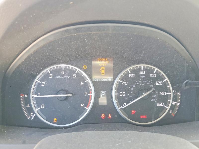 2014 Acura Rdx VIN 5J8TB4H34EL023642 COPART salvage auction — FRONT END, Mt - Dis/Dlr/Exp Only Clean Title, sold $2,550 on 2026-07-09 (photo 9)