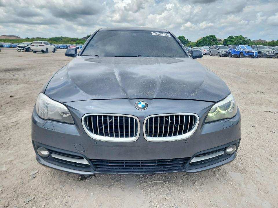 2016 BMW 5er VIN WBA5B1C58GG131950 COPART salvage auction — REAR END, Fl - Cert Of Title Slvg Rebuildable, sold $2,500 on 2026-07-16 (photo 5)