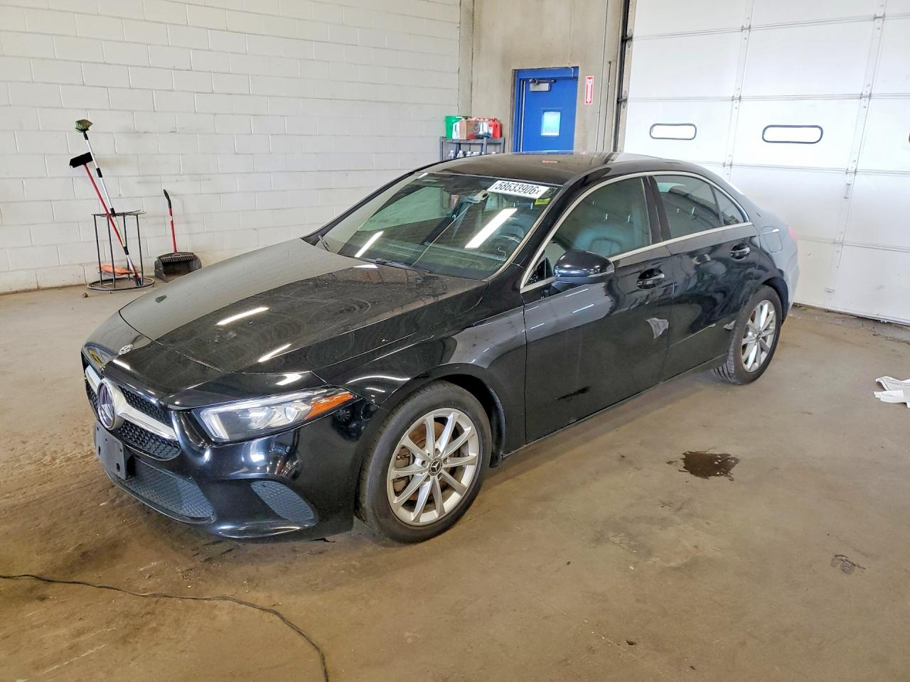 2019 Mercedes-Benz A-Class VIN WDD3G4FB5KW020842 — COPART salvage auction photo