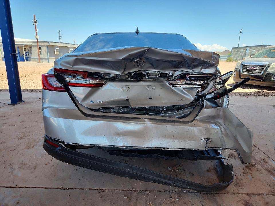 2025 Toyota VIN 4T1DAACK6SU056694 COPART salvage auction — REAR END, Az - Cert Of Title - Salvage, sold $9,600 on 2026-07-02 (photo 6)