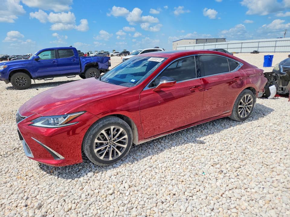 2022 Lexus ES VIN 58ADA1C11NU016592 COPART salvage auction — REAR END, Tx - Salvage Vehicle Title, sold $11,900 on 2026-07-09 (photo 1)