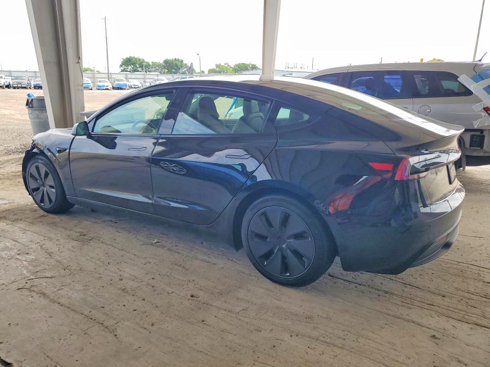 2025 Tesla Model 3 VIN 5YJ3E1EA1SF943525 COPART salvage auction — FRONT END, Fl - Cert Of Title Slvg Rebuildable, sold $13,300 on 2026-08-27 (photo 2)