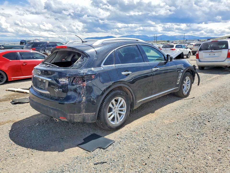 2016 Infiniti Qx70 VIN JN8CS1MW1GM400538 COPART salvage auction — FRONT END, Mt - Salvage Certificate Of A Vehic, sold $200 on 2026-07-28 (photo 3)