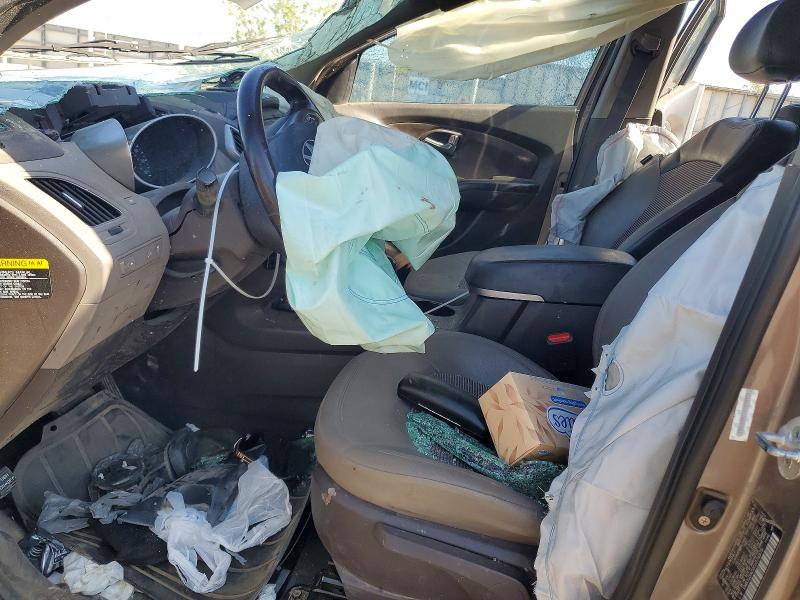 2012 Hyundai VIN KM8JU3AC0CU374975 COPART salvage auction — FRONT END, Nm - Cert Of Title-Salvage, sold $525 on 2026-07-31 (photo 7)