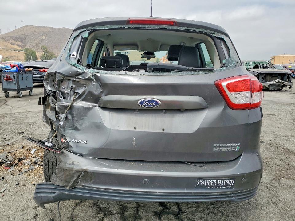 2017 Ford VIN 1FADP5DU5HL104491 COPART salvage auction — REAR END, CA - SALVAGE CERTIFICATE, sold $575 on 2026-07-02 (photo 6)